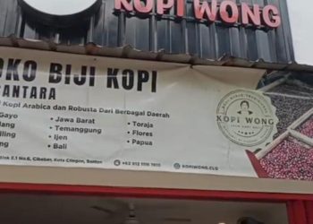 Kedai Kopi Wong Cilegon Tawarkan Ragam Kopi Nusantara dan Mancanegara, Lengkap Siap Seduh