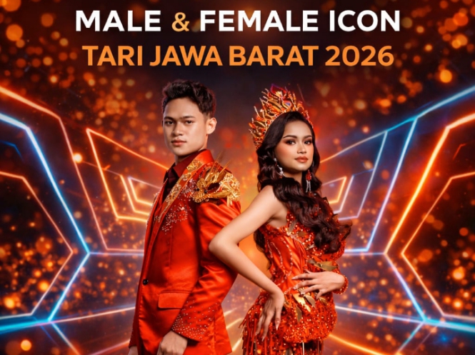 Raichan Rizky Septiawan dan Alisya Ziliana Khofsoh Jadi Icon Tari Jawa Barat 2026, Jaipong New Era Siap Mendunia