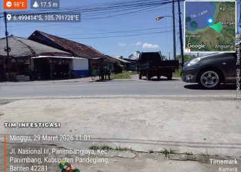Hindari Kecelakaan Lalu Lintas, Simpang Tiga Kecamatan Panimbang Butuh Traffic Light,