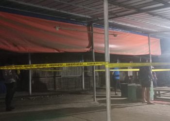 Polres Serang Kota Gerak Cepat Pasang Police Line Arena Sabung Ayam di Belakang RS Bhayangkara