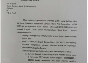 Ketua Umum GMAKS Kecewa dengan Jawaban DPMD Serang Soal Transparansi Bumdes