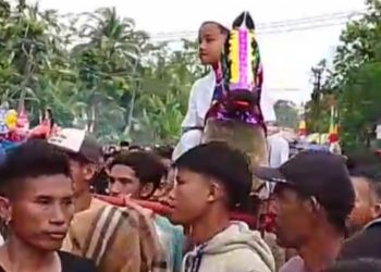 Kuda Lumping Meriahkan Khitan Cucu Kades Banyuasih, Warga Antusias