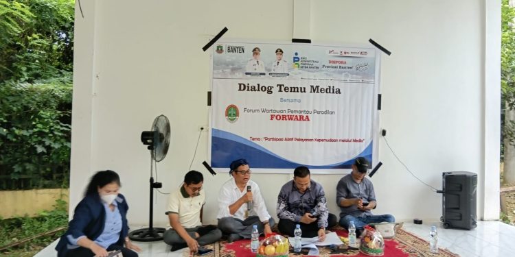 FORWARA & Biro Adpim Gelar Dialog Media, Sorot Peran Pemuda Banten Jadi Motor Pembangunan