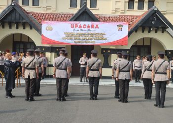 Kapolresta Serang Kota Pimpin Sertijab 7 Perwira, Tekankan Adaptasi Cepat Jaga Kamtibmas