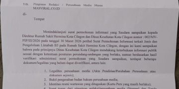 Tanggapan Surat Dinkes Dinilai Kabur, Transparansi Pengelolaan 2 Rumah Sakit di Cilegon Dipertanyakan