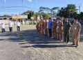Gelar Apel Pagi Rutin di Kecamatan Panimbang Penuh Khidmat