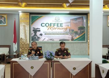 Coffee Morning Kejari Cilegon Bersama Awak Media, Kajari Ajak Bangun Sinergi dan Komunikasi Humanis