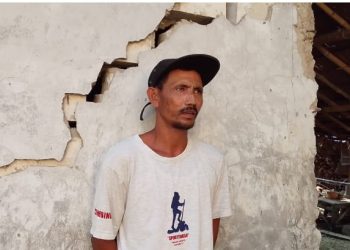 Diduga Dampak Peledakan PT Rajawali Octorys Sundari, 13 Rumah dan 1 Masjid Alami Kerusakan