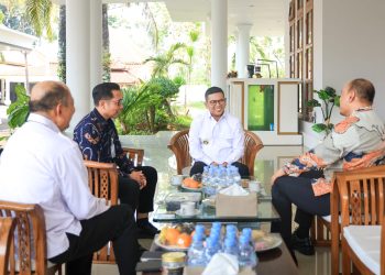Gubernur Andra Soni Terima Kunjungan Kepala BPJS Ketenagakerjaan Banten