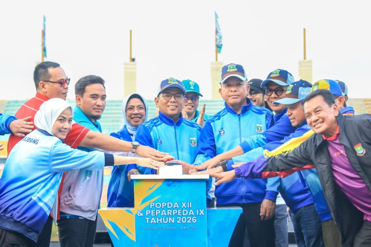 Gubernur Andra Soni Buka Popda dan Peparda, Di Kota Cilegon Siapkan Atlet Menuju PON di Provinsi Banten
